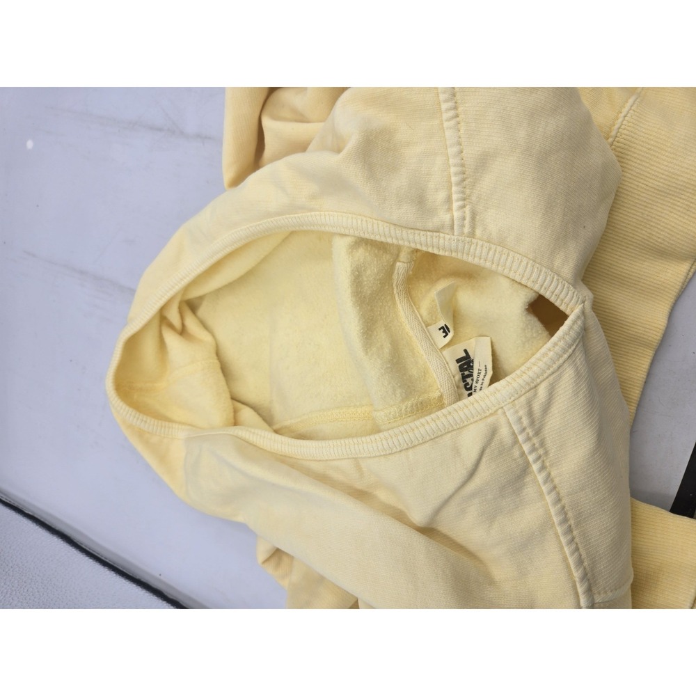 MV Sport Sunkissed Yellow Hoodie Adult Large Womans Has Imperfections See Photos - Picture 10 of 13